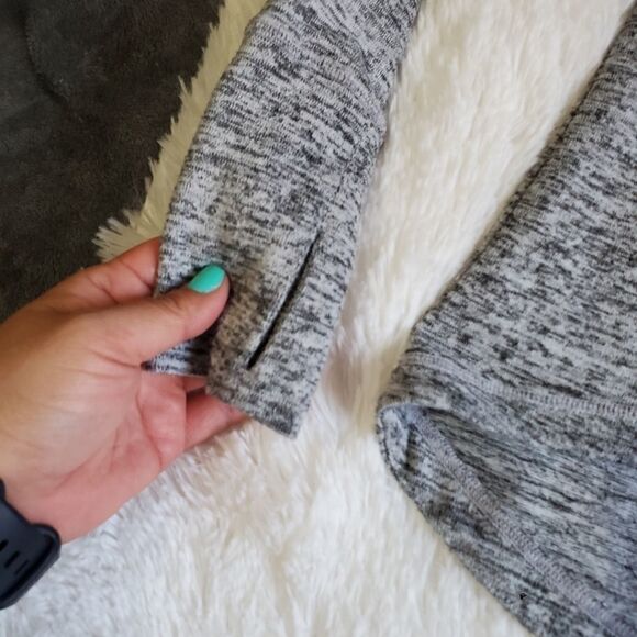 Athleta no sweatin sweater sz XXS Gray - Picture 6 of 6